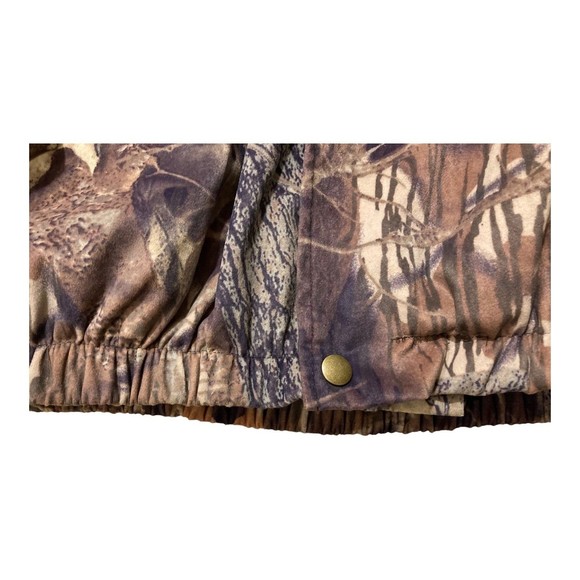 Polaris Silent Water Shed Hooded Jacket Mens LG Mossy Oak Break up Camo Hunting - Picture 6 of 10